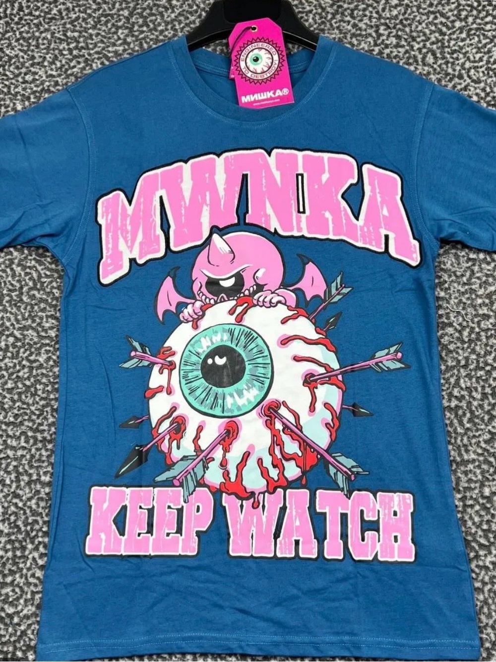 NWT Sealed Mishka Keep Watch Eyeball Graphic TShirt Small